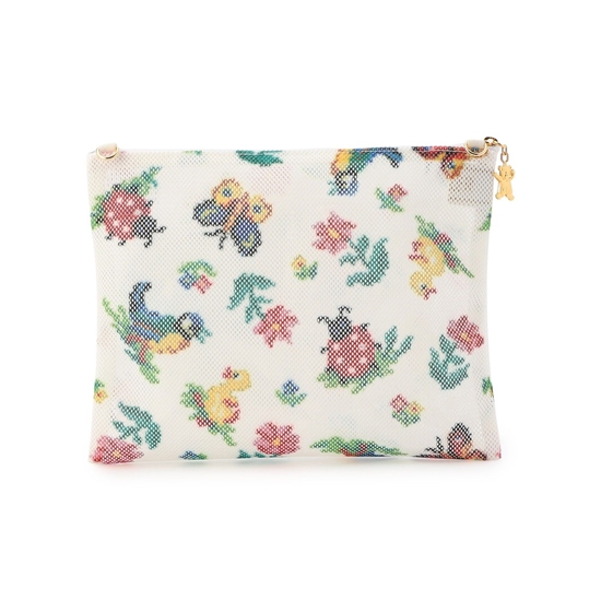 ハイジ Dカン付きメッシュポーチ HE-257416