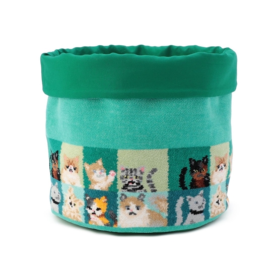 ルック!マイキャット ファブリックバスケット MCT-257092(WEB限定)