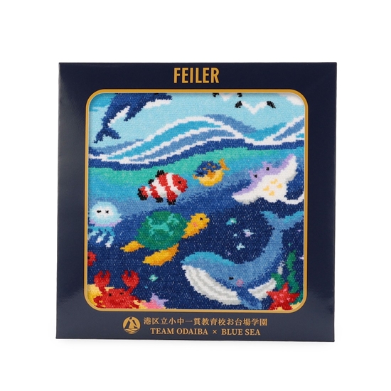 オダイバガクエンブルーシー ハンカチ(銀座・WEB限定)