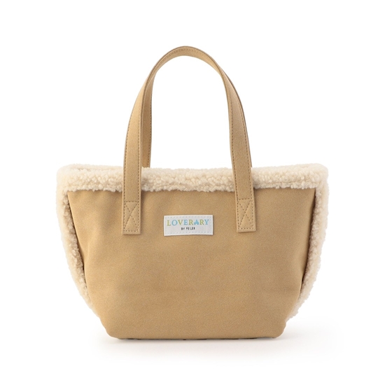 オールドテディ ワッペンボアトートバッグ L/OTE-257475