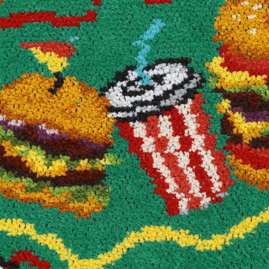 バーガーショップ ハンカチ(WEB限定)