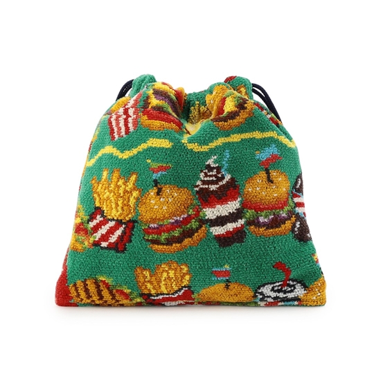 バーガーショップ 巾着 L/BUR-257127(WEB限定)