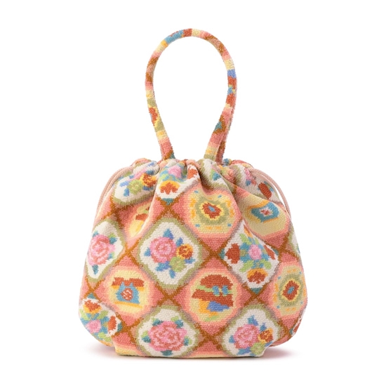 オトメチックタイル 巾着バッグ L/OMT-257329