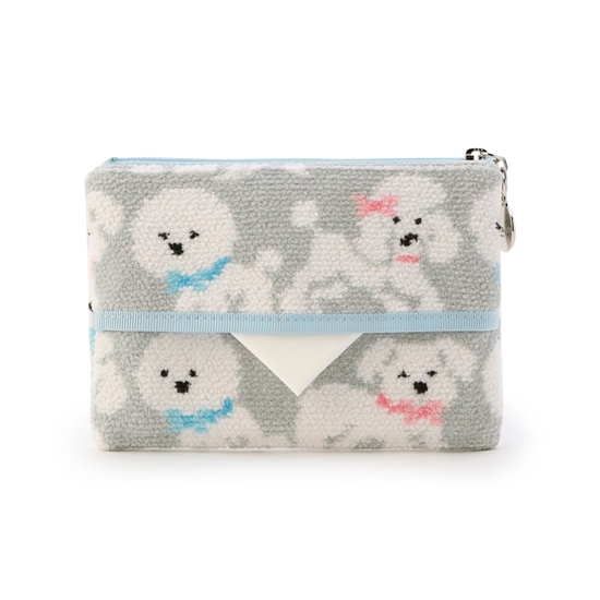 モフモフワンチャン ティッシュポーチ L/MWC-257364