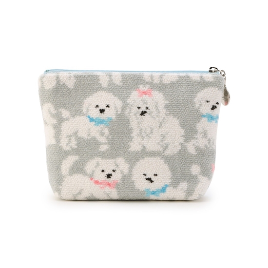 モフモフワンチャン 舟型ポーチM L/MWC-257365