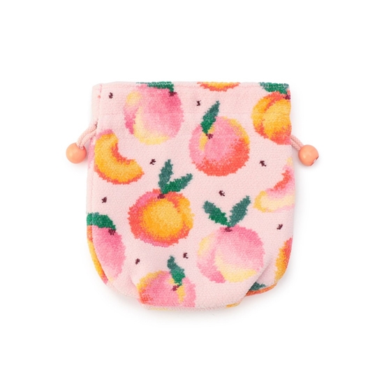 ピーチドット 巾着 L/PCD-257352(WEB限定)