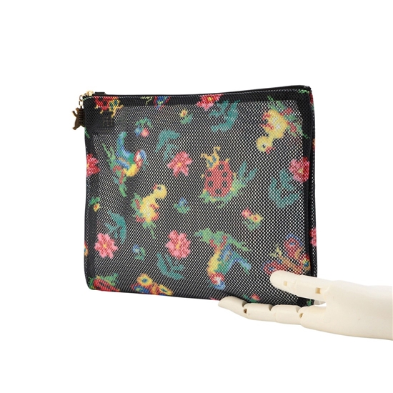 ハイジ Dカン付きメッシュポーチ HE-257416