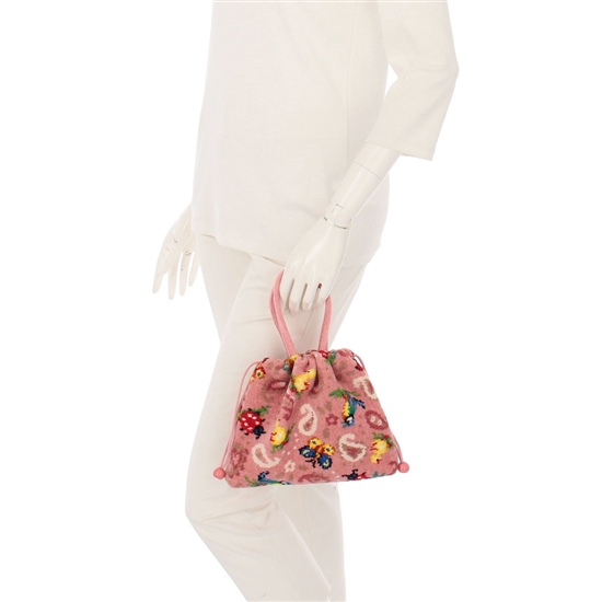 ハイジペイズリー 手付き巾着 HPY-257017