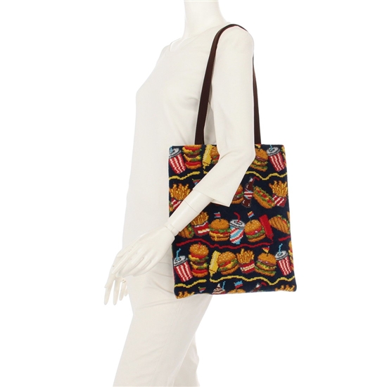 バーガーショップ トートバッグ L/BUR-257130
