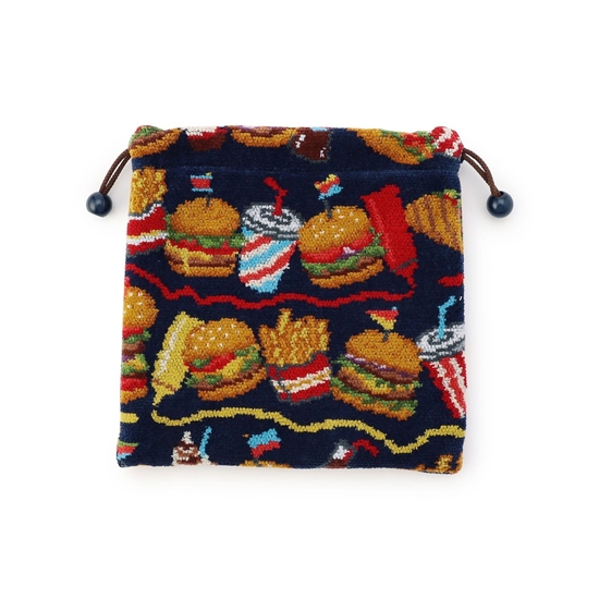 バーガーショップ 巾着 L/BUR-257127