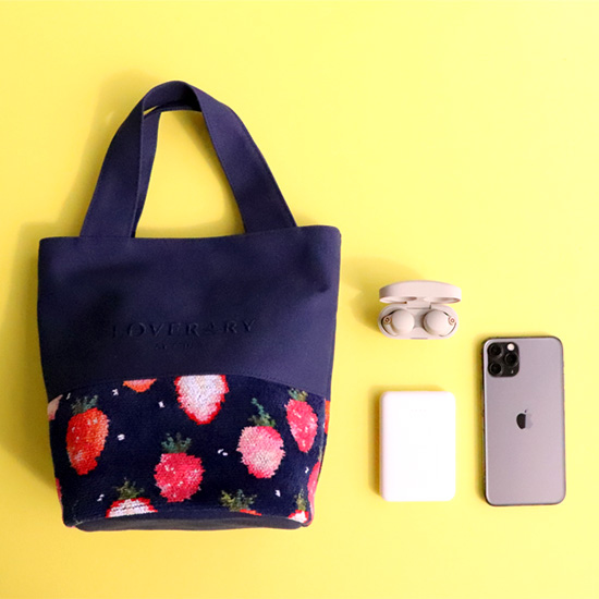 ストロベリードット バッグ L/STD-223014