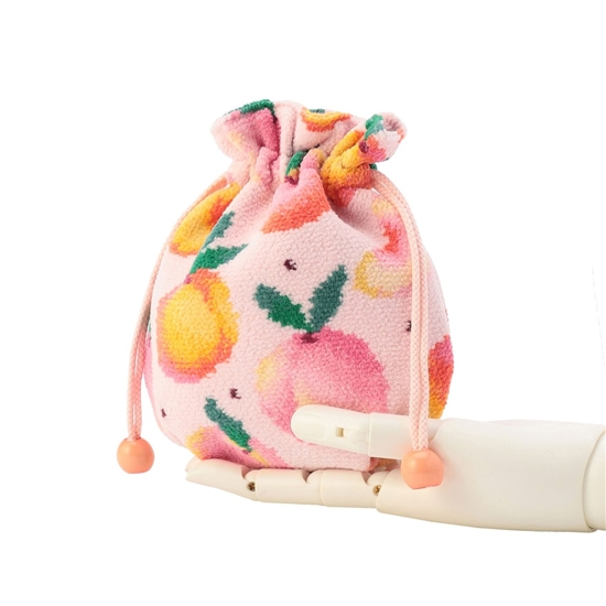 ピーチドット 巾着 L/PCD-257352(WEB限定)