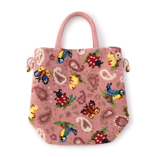 ハイジペイズリー 巾着ショルダーバッグ HPY-257008