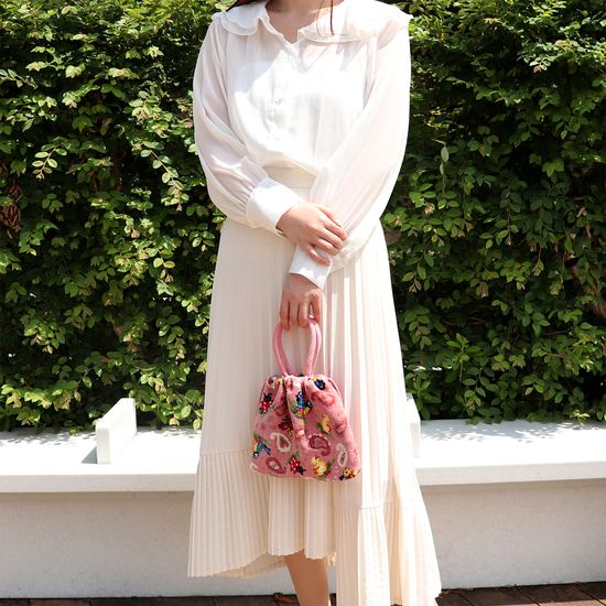 ハイジペイズリー 手付き巾着 HPY-257017