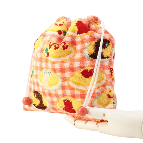 ハッピーオムライス 巾着 L/HOR-243071