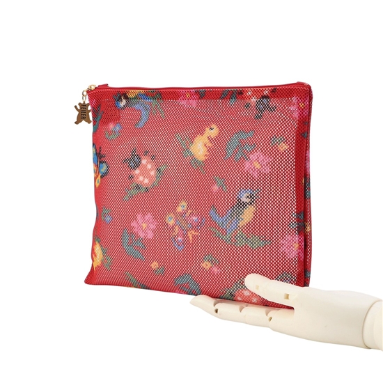 ハイジ Dカン付きメッシュポーチ HE-257416