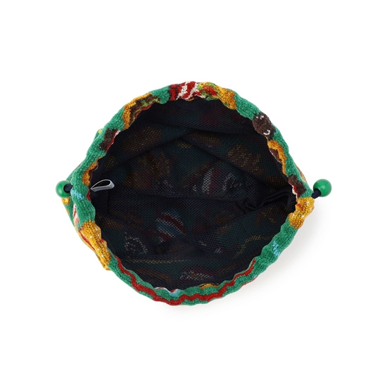 バーガーショップ マチ付き巾着 L/BUR-257129(WEB限定)