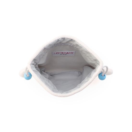 モフモフワンチャン マルチーズ巾着 L/MWC-257368