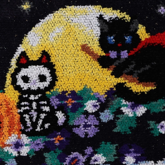 フェイラーブラックキャット ハンカチ