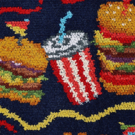 バーガーショップ ハンカチ