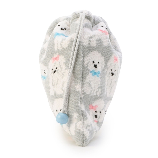 モフモフワンチャン 巾着 L/MWC-257366