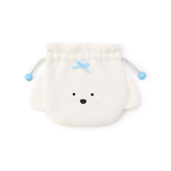 モフモフワンチャン マルチーズ巾着 L/MWC-257368