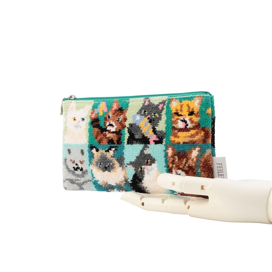 ルック!マイキャット フラットポーチ MCT-257082