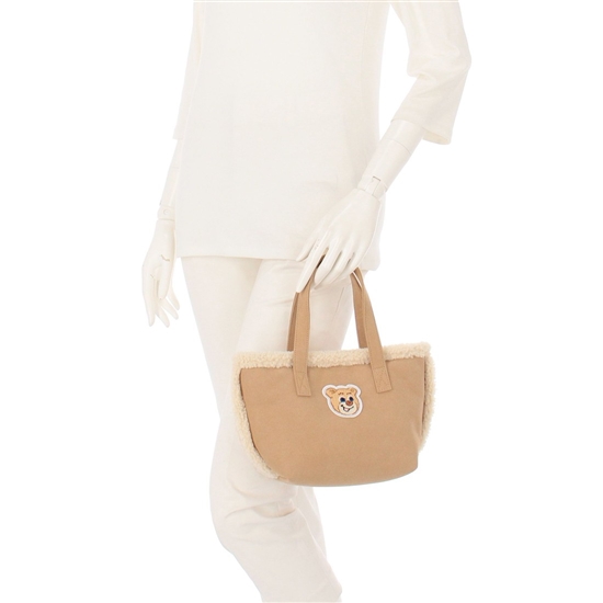 オールドテディ ワッペンボアトートバッグ L/OTE-257475