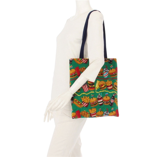 バーガーショップ トートバッグ L/BUR-257130(WEB限定)