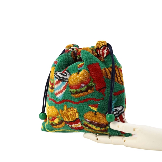 バーガーショップ 巾着 L/BUR-257127(WEB限定)