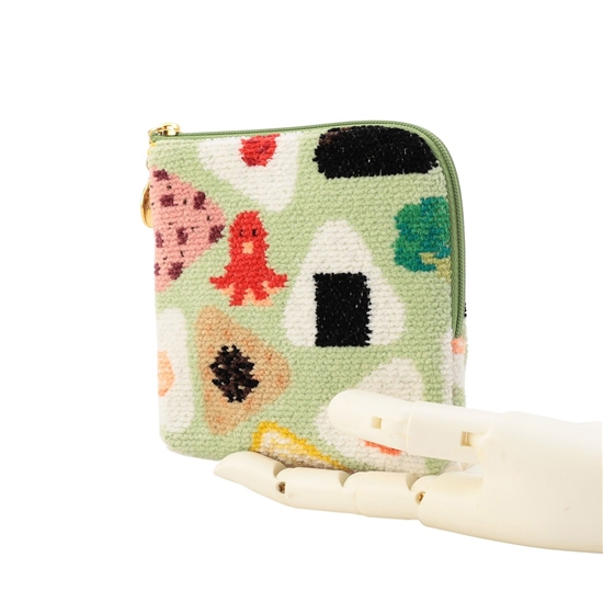 オムスビコロリン スクエアポーチ L/OMK-257135