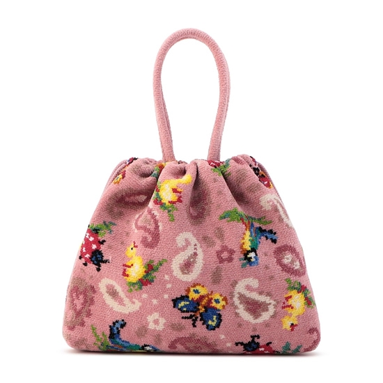 ハイジペイズリー 手付き巾着 HPY-257017