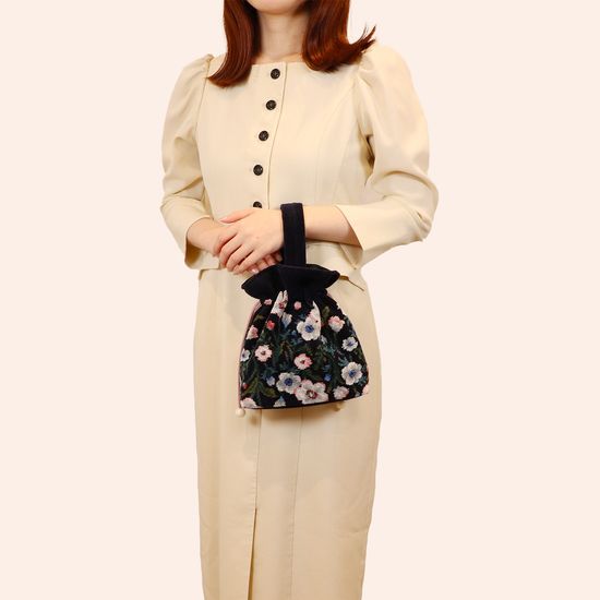 トワイライトスノー 巾着バッグ TWS-257205