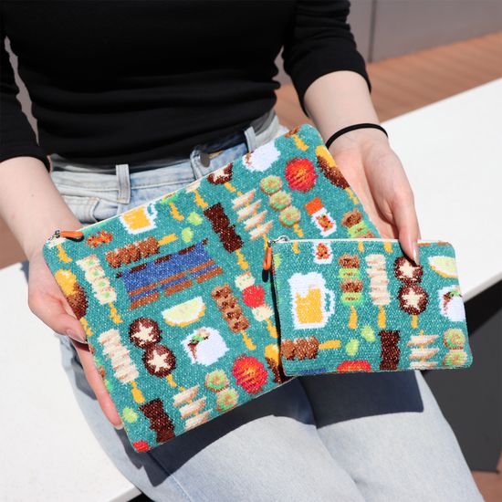 トリアエズビールデ! フラットポーチ L/TBDー253125