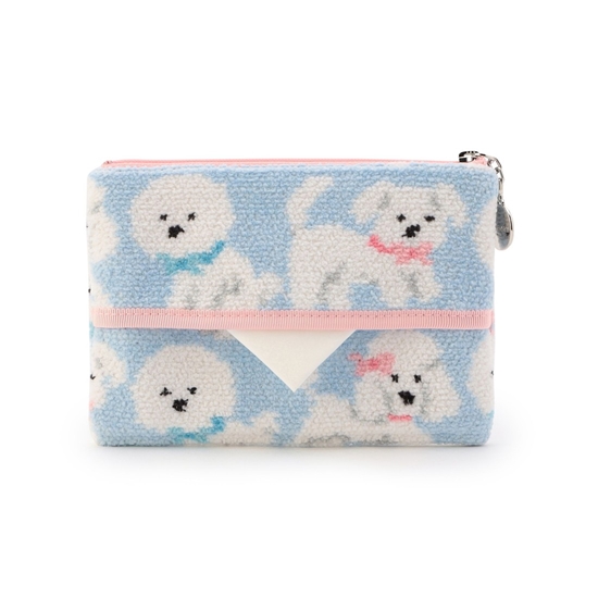 モフモフワンチャン ティッシュポーチ L/MWC-257364(WEB限定)