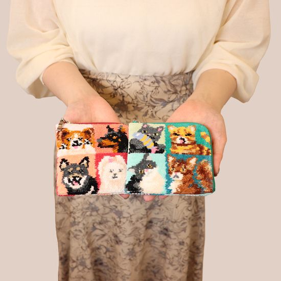 ルック!マイキャット スクエアポーチ MCT-257081