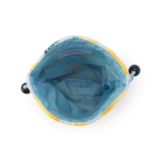 レモンドット 巾着 L/LDO-257349