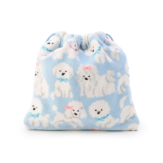 モフモフワンチャン 巾着 L/MWC-257366(WEB限定)