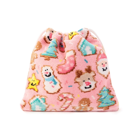 クリスマスクッキーズ 巾着 L/CMC-257153(WEB限定)