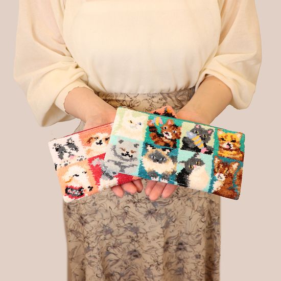 ルック!マイキャット フラットポーチ MCT-257082