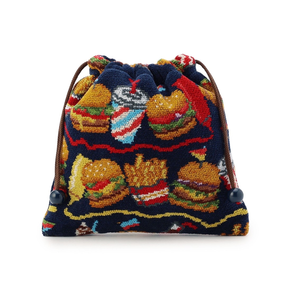 バーガーショップ 巾着 L/BUR-257127