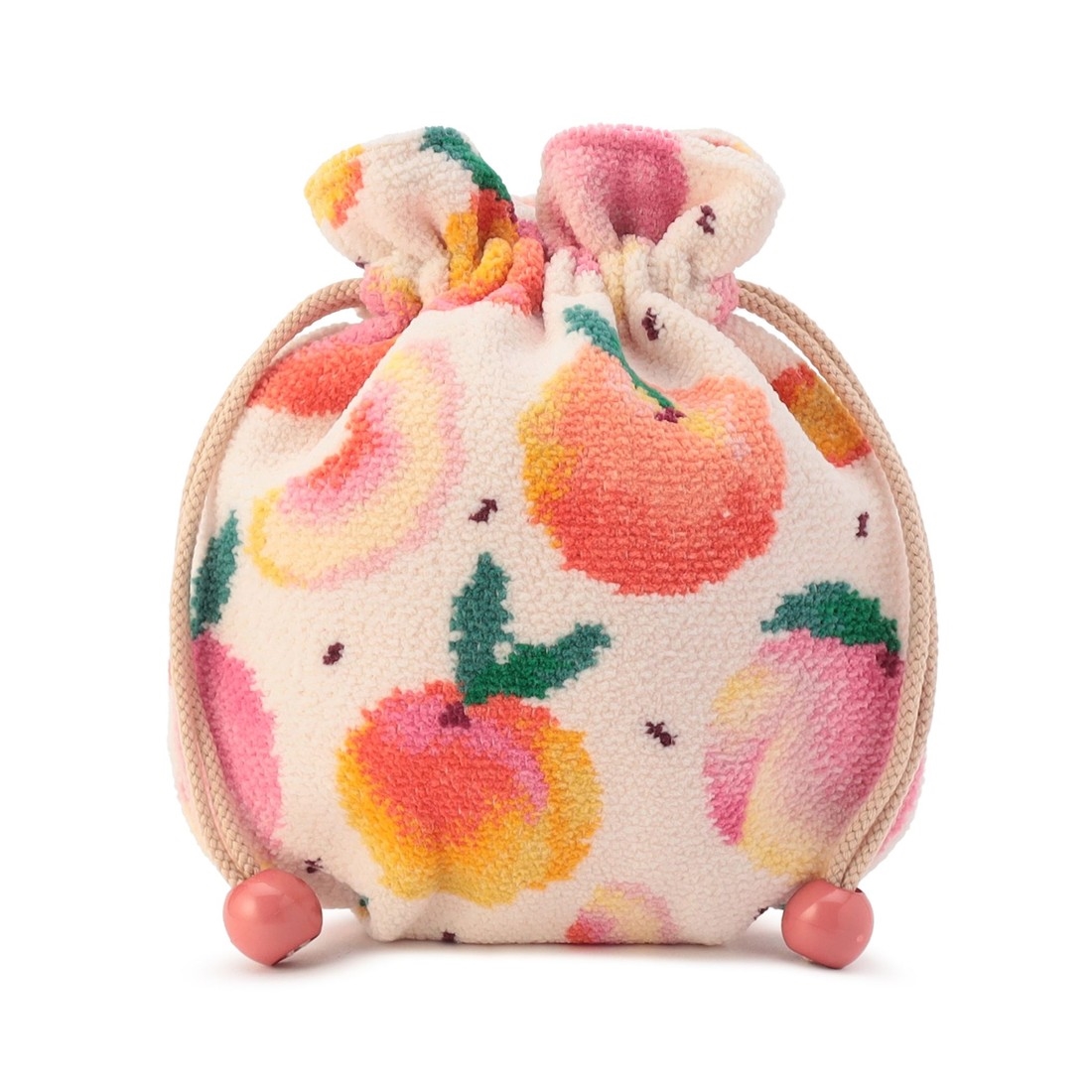 ピーチドット 巾着 L/PCD-257352