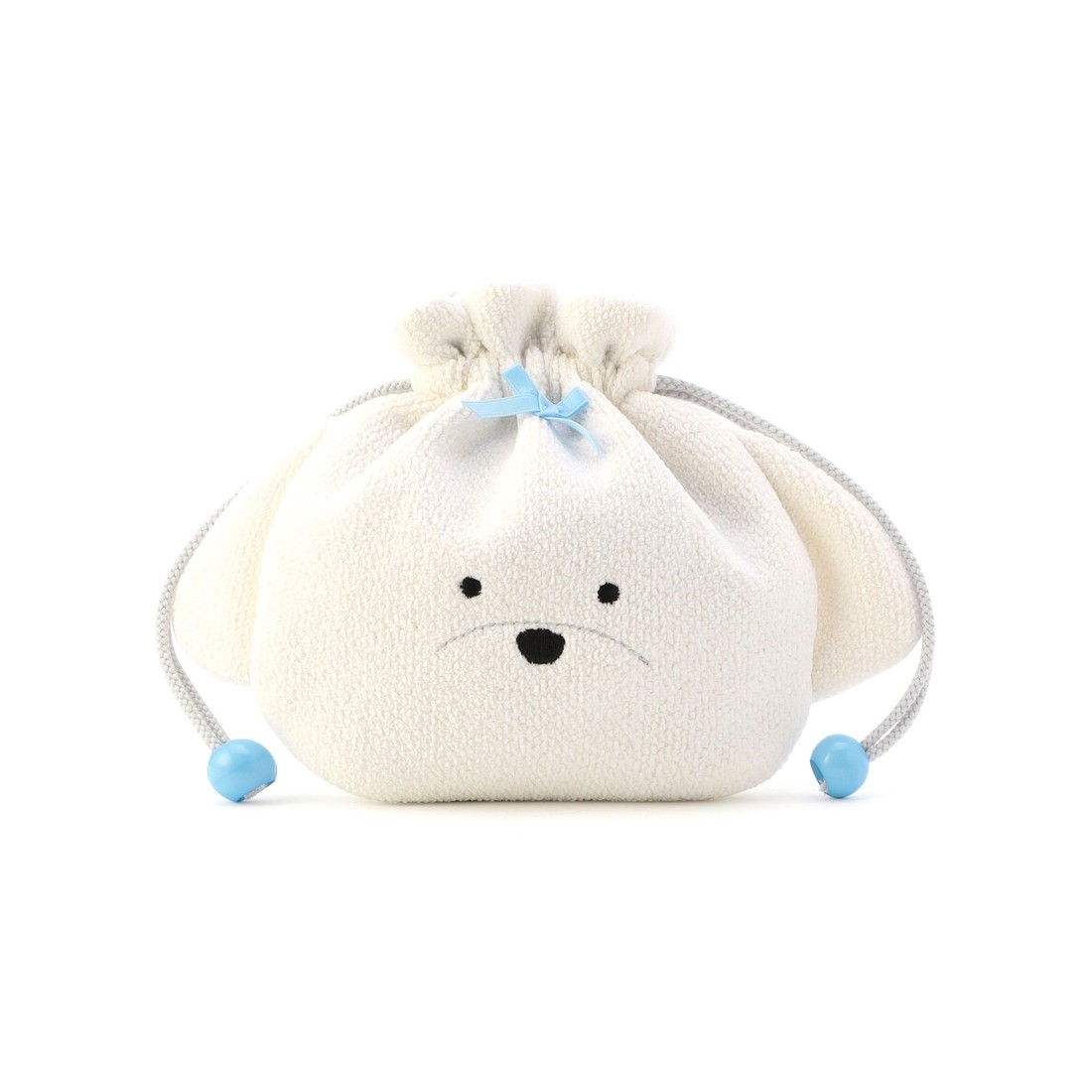 モフモフワンチャン マルチーズ巾着 L/MWC-257368