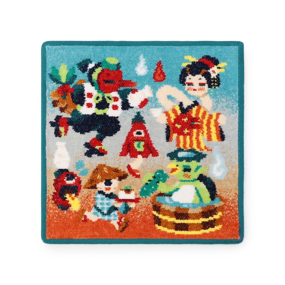 ヨウカイオマツリサワギ ハンカチ