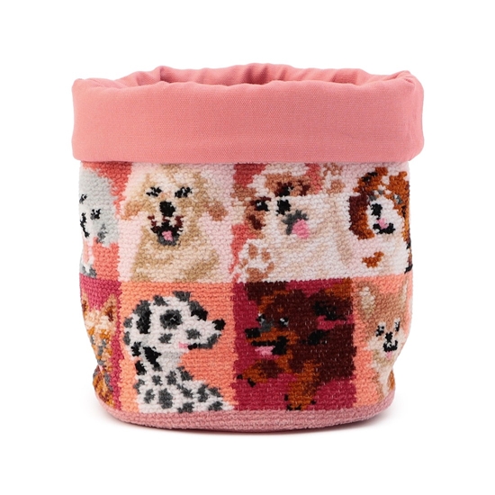 ルック!マイドッグ ファブリックバスケットS MDG-257077(WEB限定)