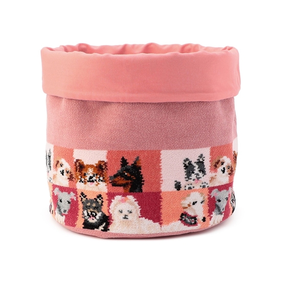 ルック!マイドッグ ファブリックバスケット MDG-257079(WEB限定)