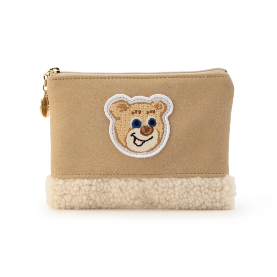 オールドテディ ワッペンボアポーチ L/OTE-257476