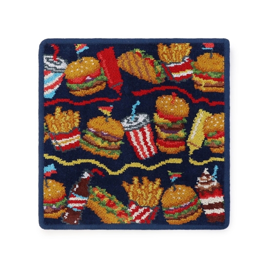 バーガーショップ ハンカチ