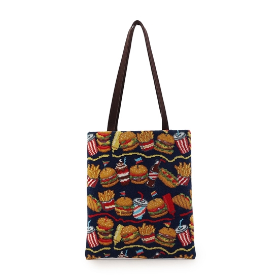 バーガーショップ トートバッグ L/BUR-257130