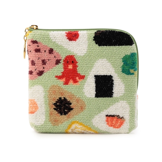 オムスビコロリン スクエアポーチ L/OMK-257135